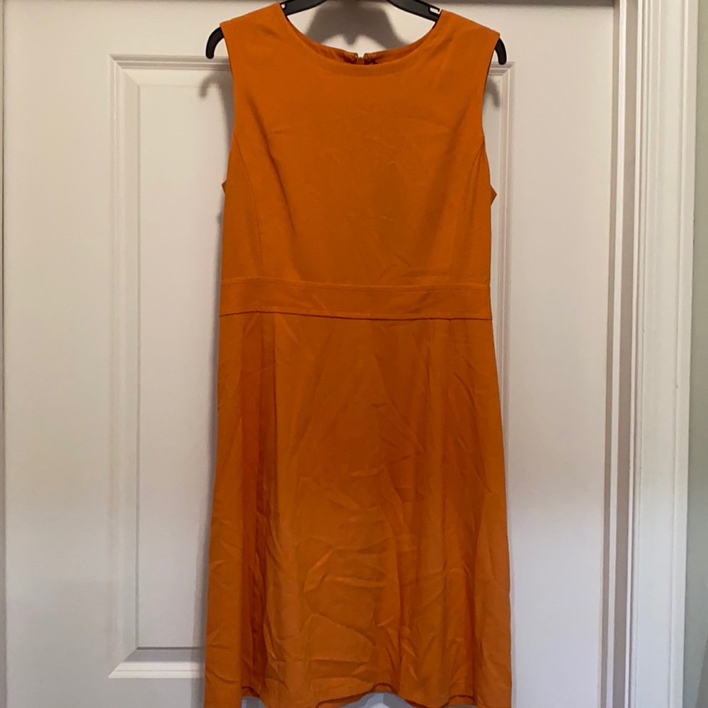 NWT BCBGMaxAzria peach sheath dress, size 12